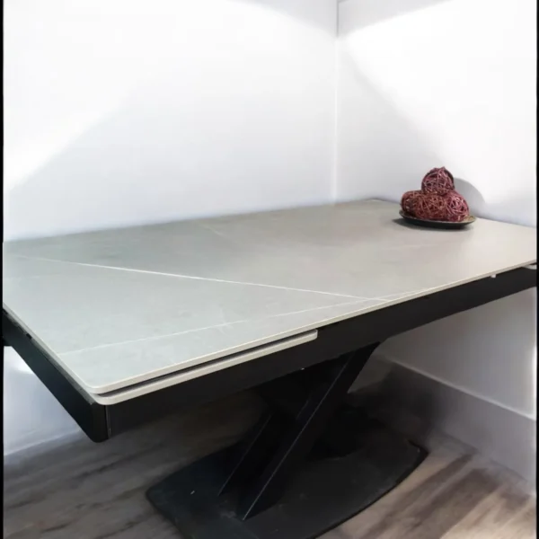 פינת אוכל נפתחת קרמיקה אפור בטון