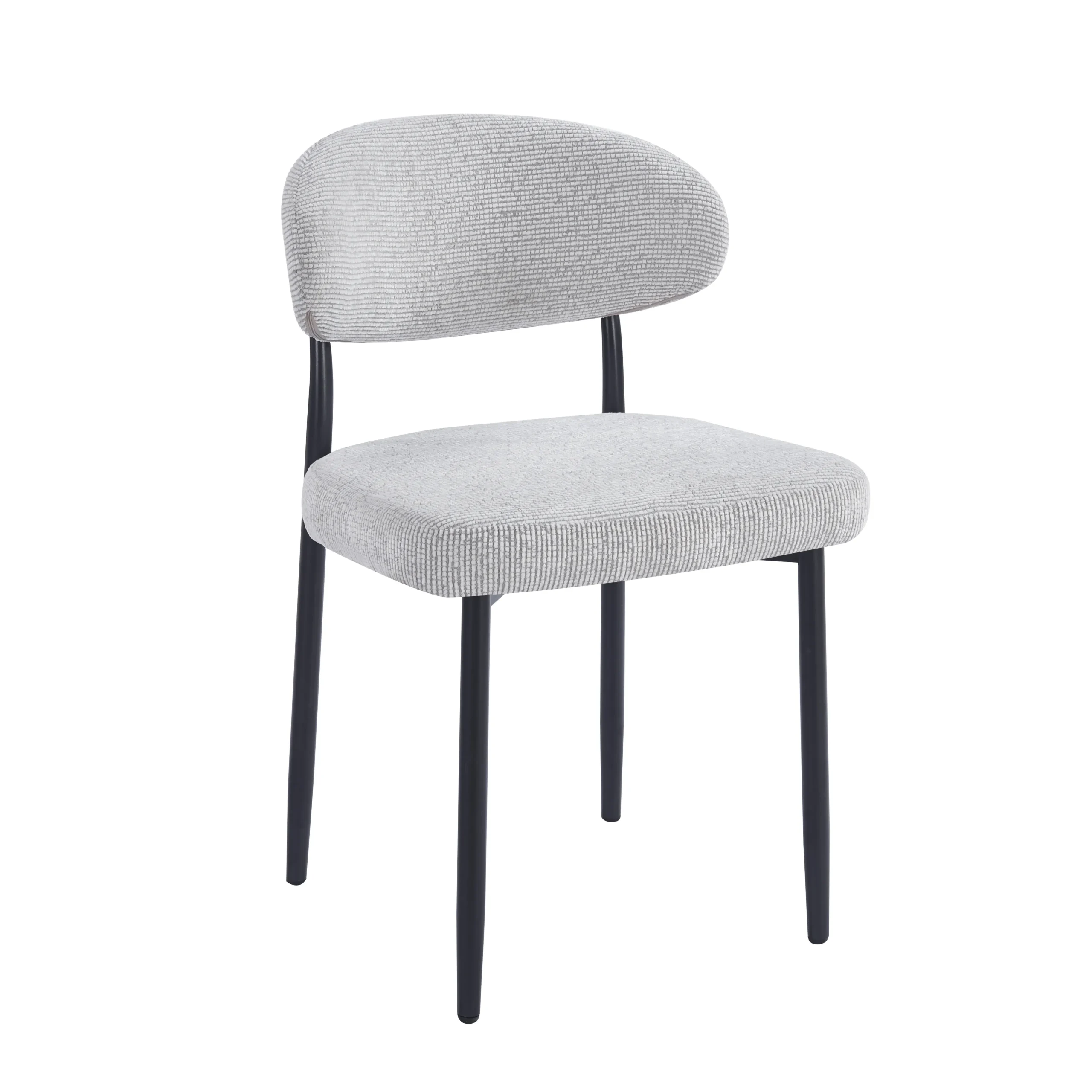 כיסא פינת אוכל דגם Blanco בד אפור בהיר